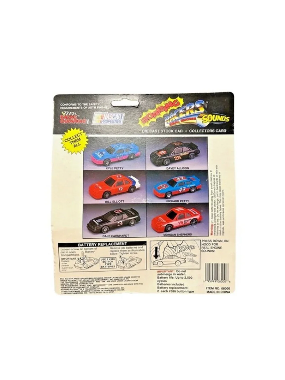 Vintage Die Cast Racing Champions Michael Waltrip 30 Pennzoil Roaring Racers